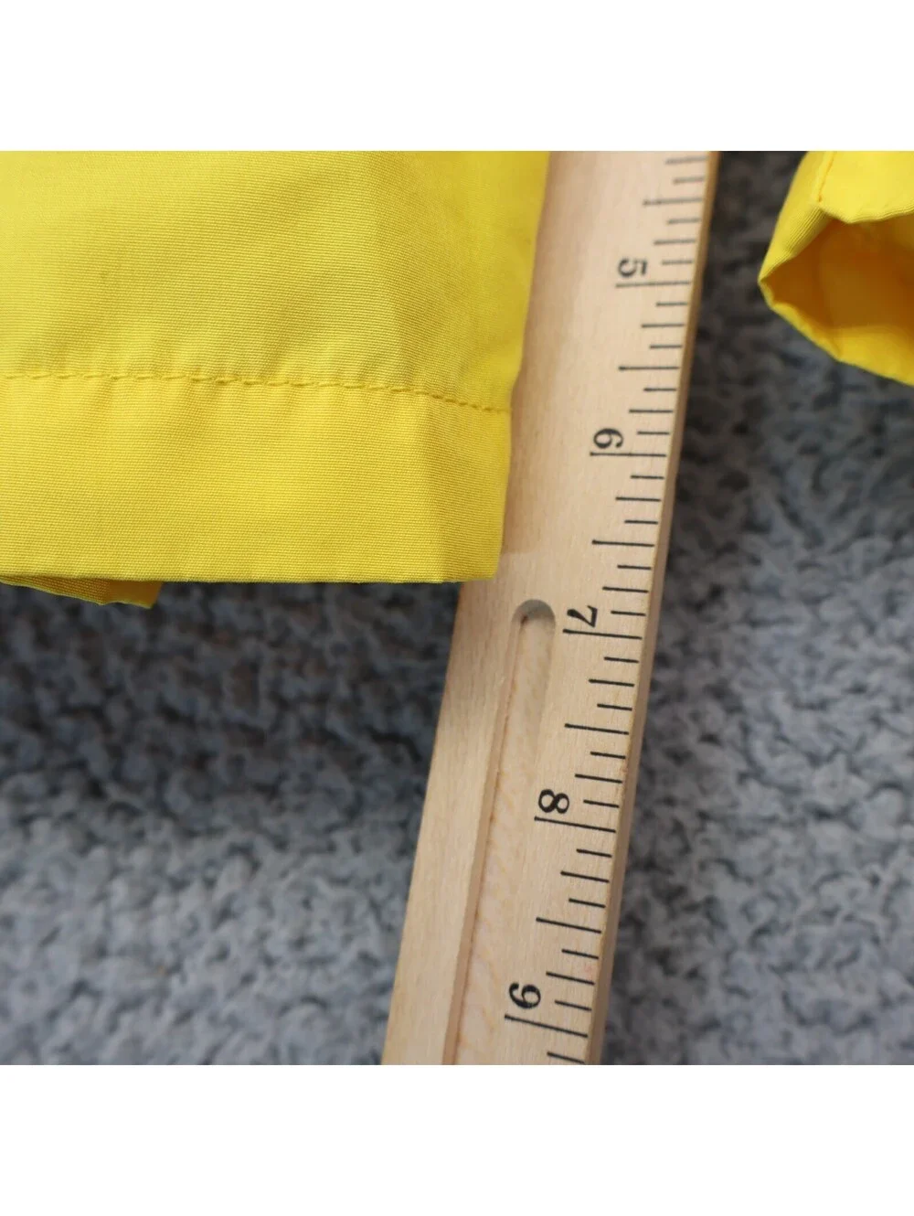 Brooklyn Cloth Swim Trunks Men Medium Yellow Colorblock